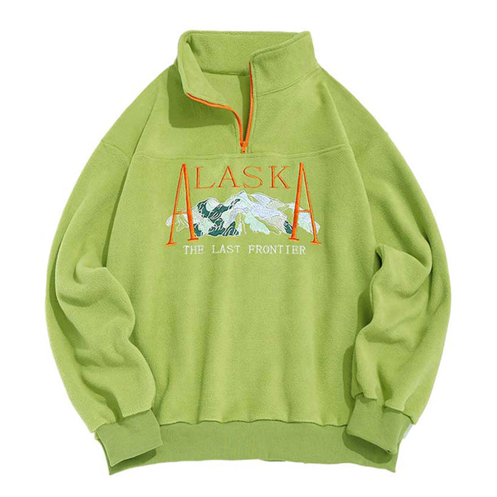 Style Core Aesthetics, New Style Trends - Alaska Zip Up Sweater