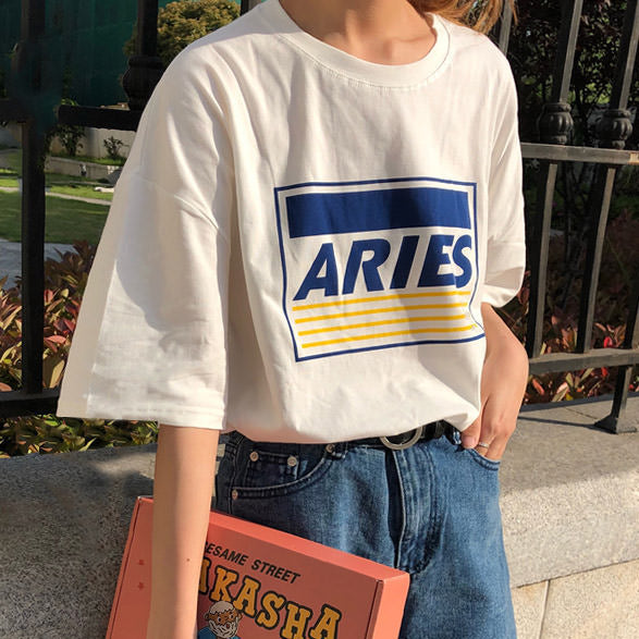 Style Core Aesthetics, New Style Trends - Aries T-Shirt