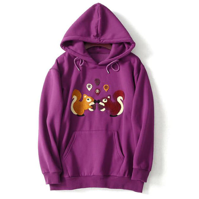 Style Core Aesthetics, New Style Trends - Autumn Squirrel Hoodie