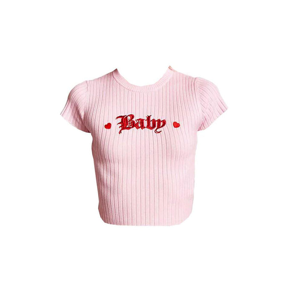 Style Core Aesthetics, New Style Trends - Baby Crop Tee