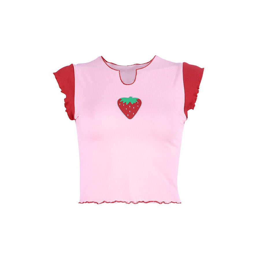 Style Core Aesthetics, New Style Trends - Baby Strawberry Tee