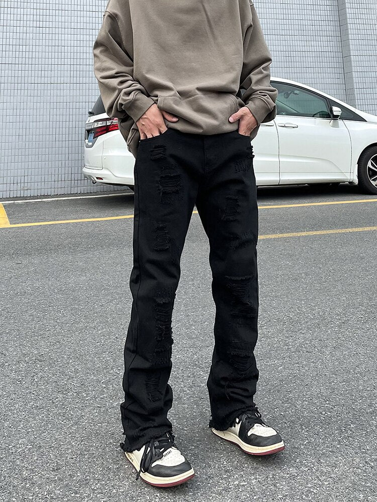 Style Core Aesthetics, New Style Trends - 'Broken' Jeans