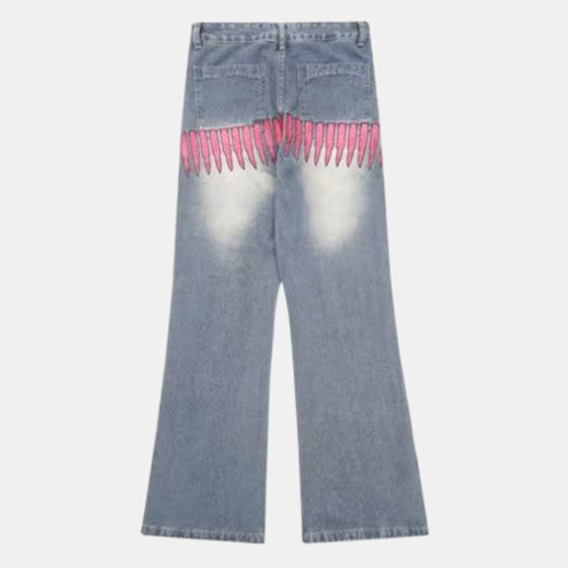 Style Core Aesthetics, New Style Trends - 'Bullets' Jeans