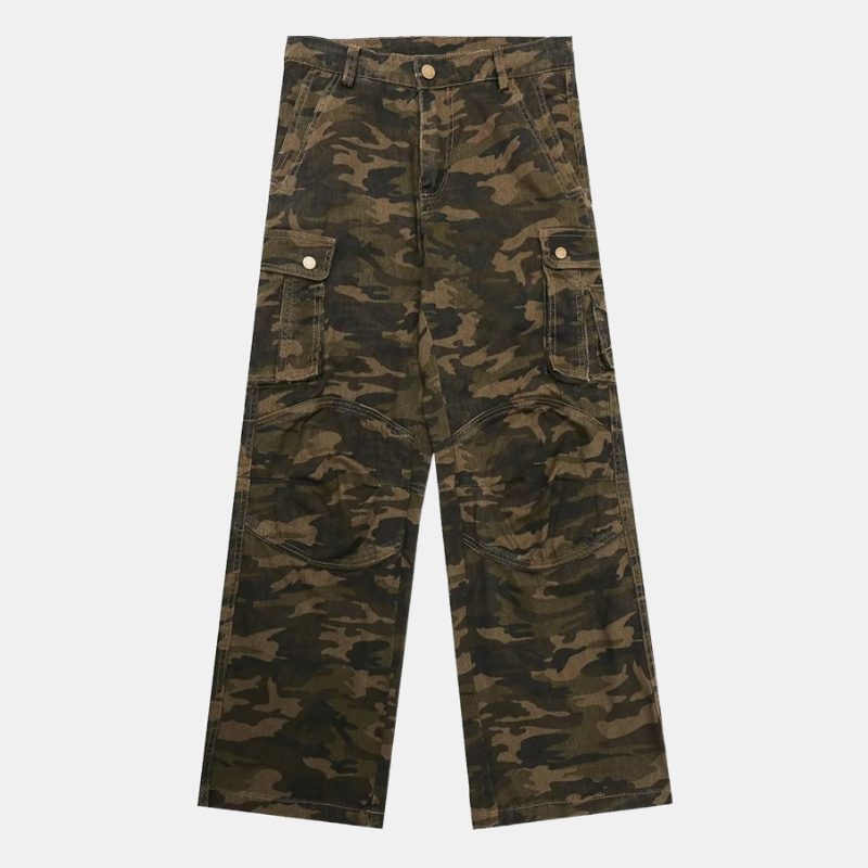 Style Core Aesthetics, New Style Trends - 'Camo' Jeans