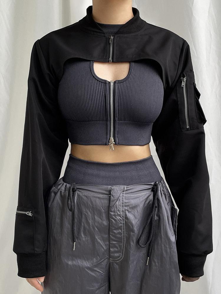 Style Core Aesthetics, New Style Trends - Cyberpunk Bolero Jacket