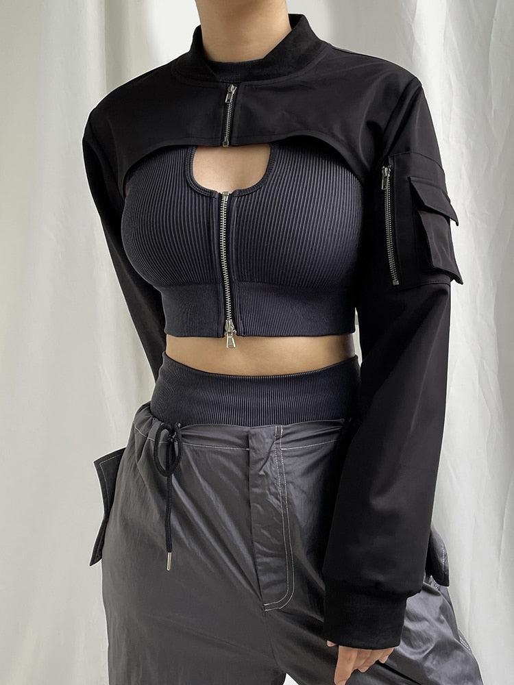Style Core Aesthetics, New Style Trends - Cyberpunk Bolero Jacket