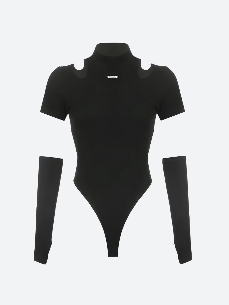 Style Core Aesthetics, New Style Trends - Cyberpunk Cut Out Corduroy Bodysuit Style Core Aesthetics, New Style Trends - Cyberpunk Cut Out Corduroy Bodysuit