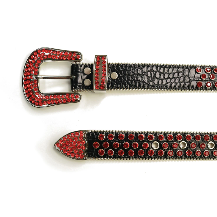 Style Core Aesthetics, New Style Trends - Drip Belt - Dark Red