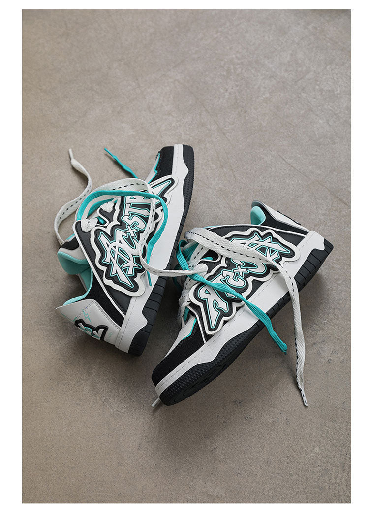Style Core Aesthetics, New Style Trends - 'Graffiti' Shoes
