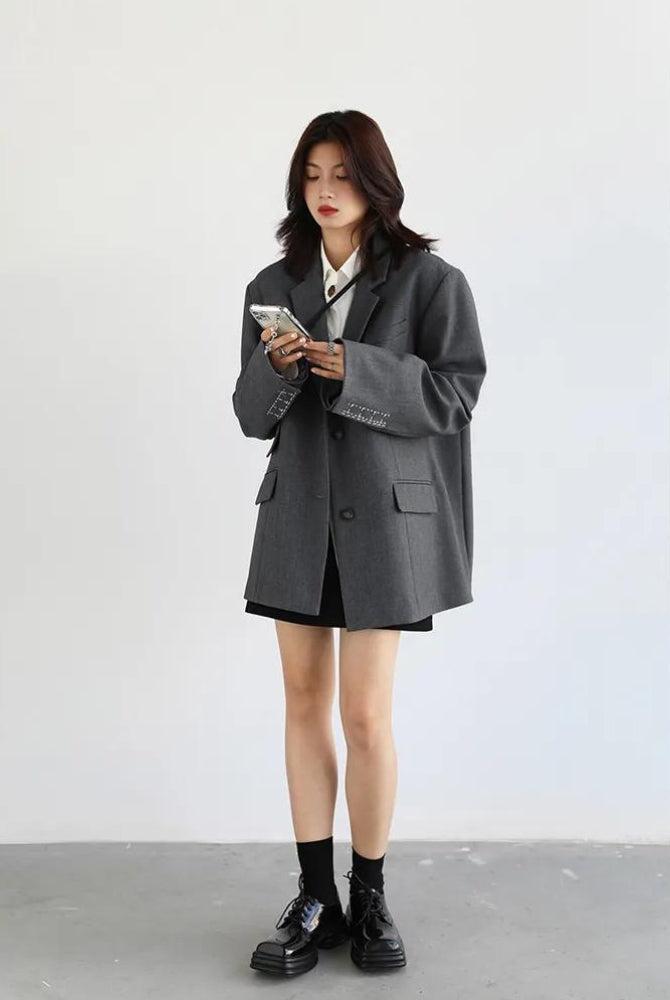Style Core Aesthetics, New Style Trends - Office Style Wide Shoulder Classy Blazer