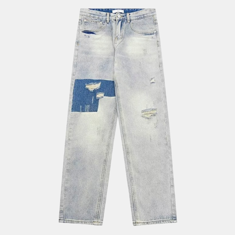 Style Core Aesthetics, New Style Trends - 'Patch' Jeans