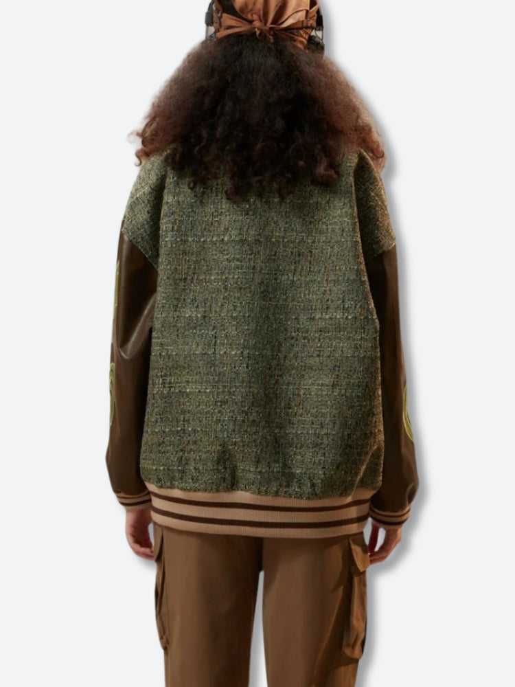 Style Core Aesthetics, New Style Trends - Patchwork Bomber Jacket Style Core Aesthetics, New Style Trends - Patchwork Bomber Jacket