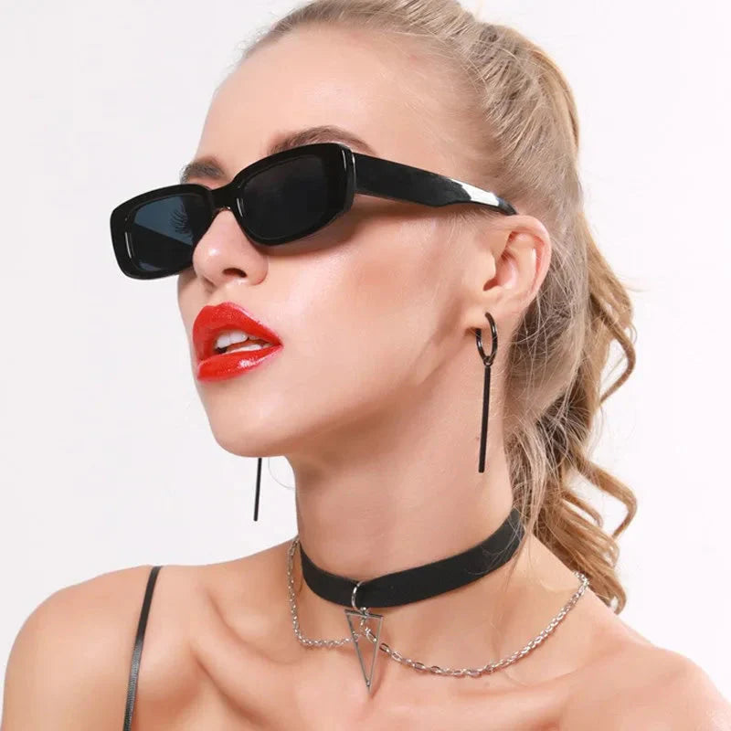 Style Core Aesthetics, New Style Trends - Retro Rectangle Sunglasses