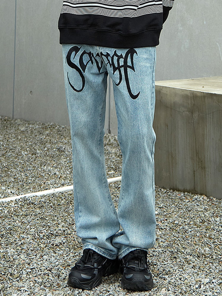 Style Core Aesthetics, New Style Trends - 'Saber' Jeans