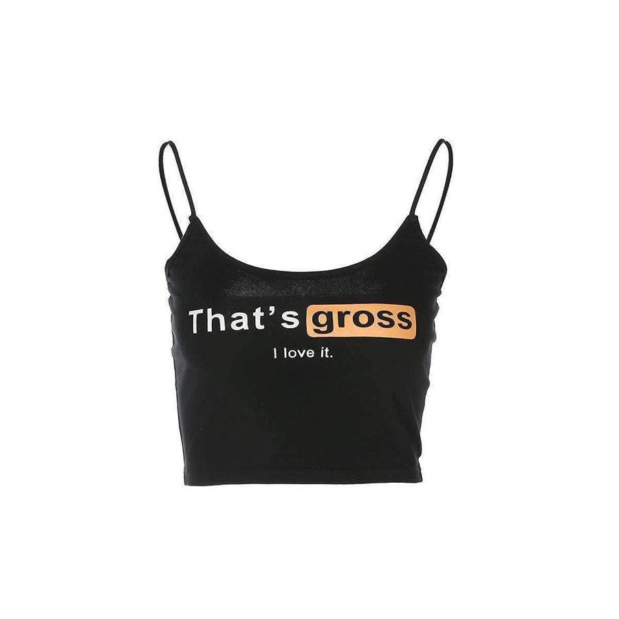 Style Core Aesthetics, New Style Trends - That's Gross Skinny Tank