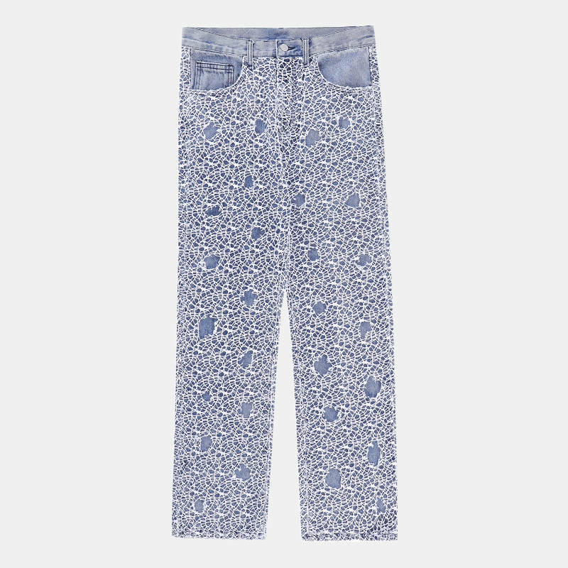 Style Core Aesthetics, New Style Trends - 'Webbed' Jeans