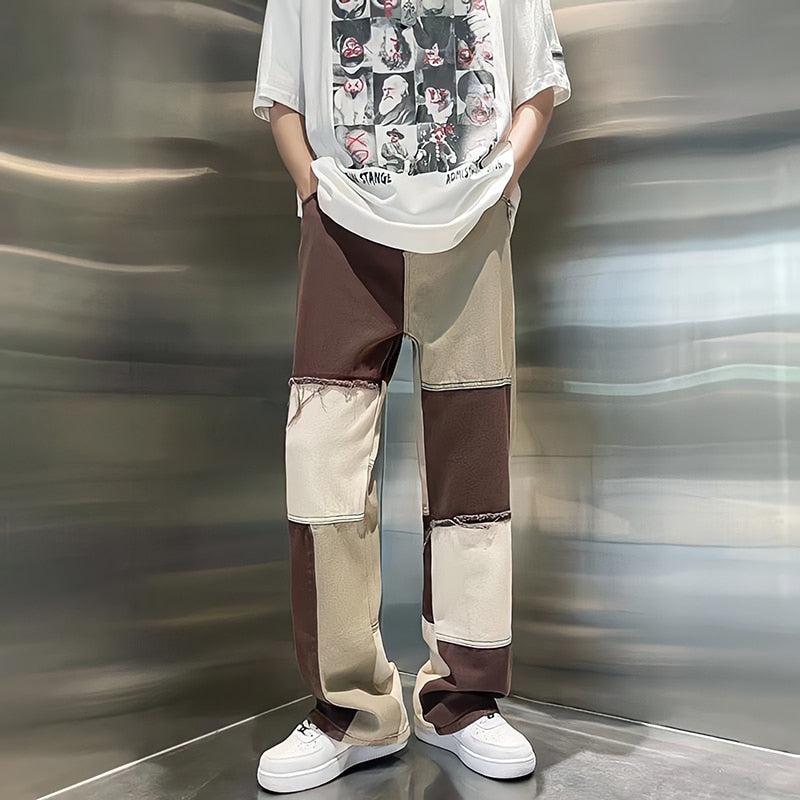 Style Core Aesthetics, New Style Trends - Y2K Patchwork Pants