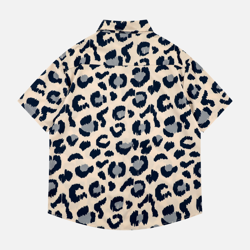 Style Core Aesthetics, New Style Trends All-Over Leopard Print Shirt