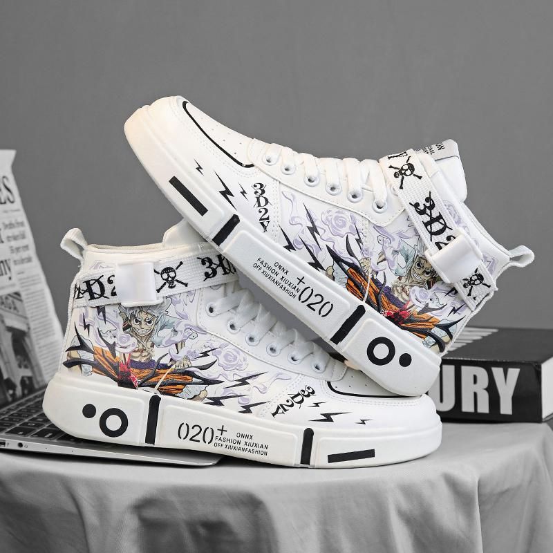 Style Core Aesthetics, New Style Trends Anime Casual Sneakers
