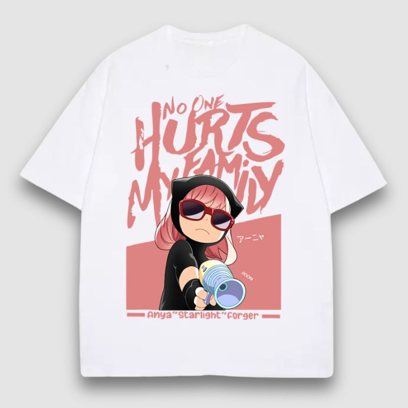 Style Core Aesthetics, New Style Trends Anime Girl Print Tee