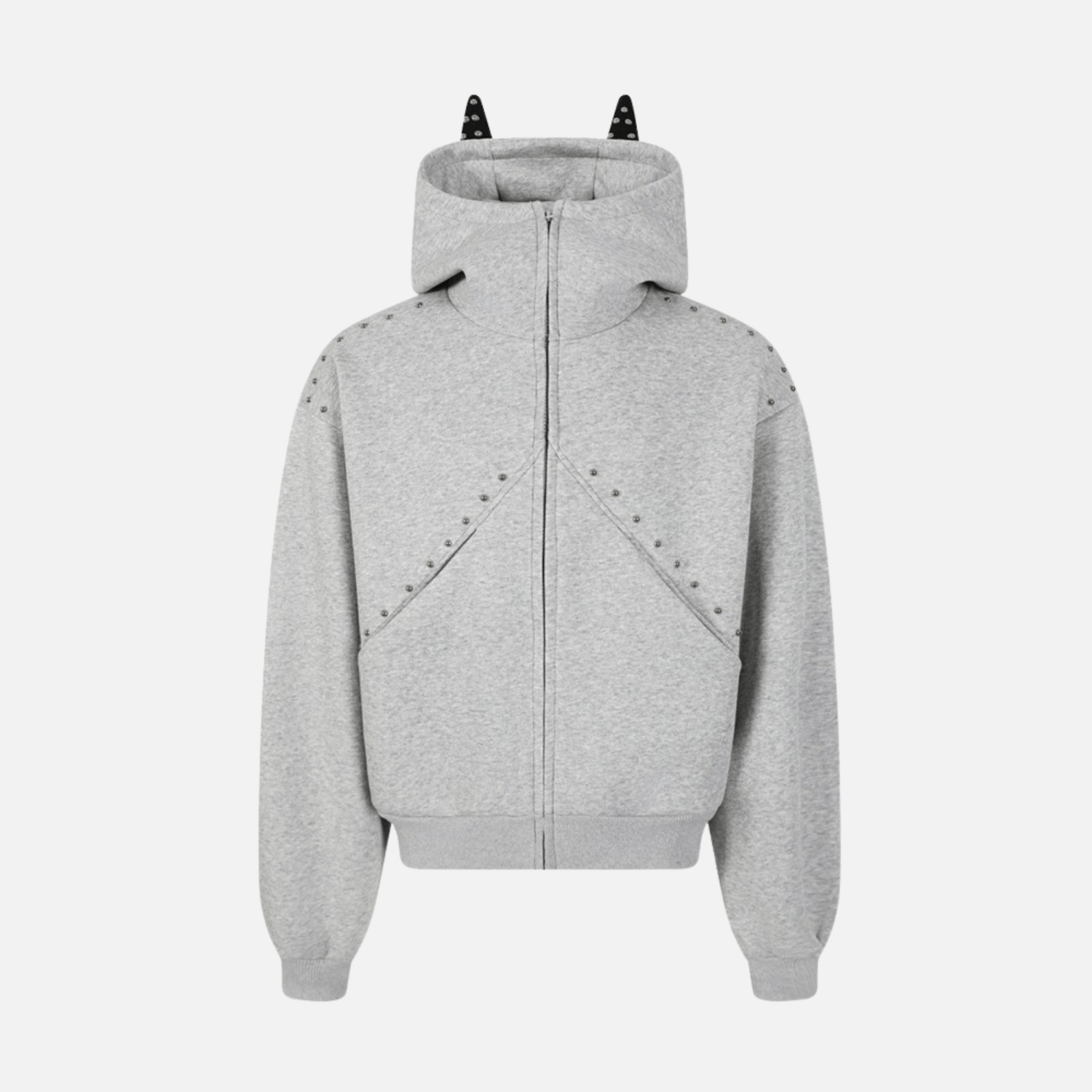Style Core Aesthetics, New Style Trends Beaded “Cat Ear” Hoodie