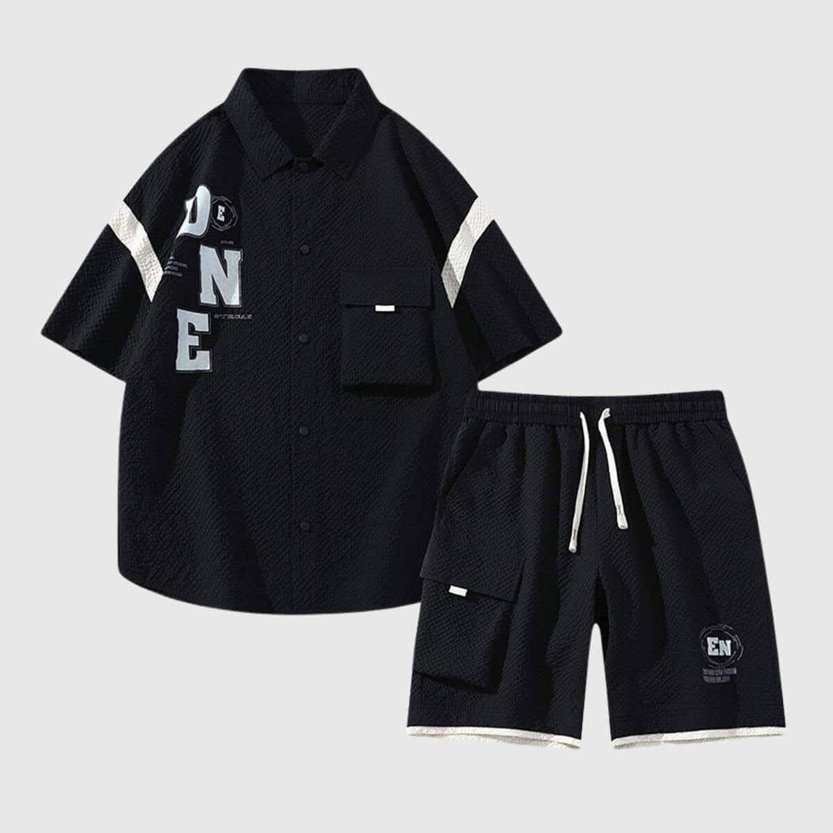 Style Core Aesthetics, New Style Trends Bold Lettered Summer Outfit Set