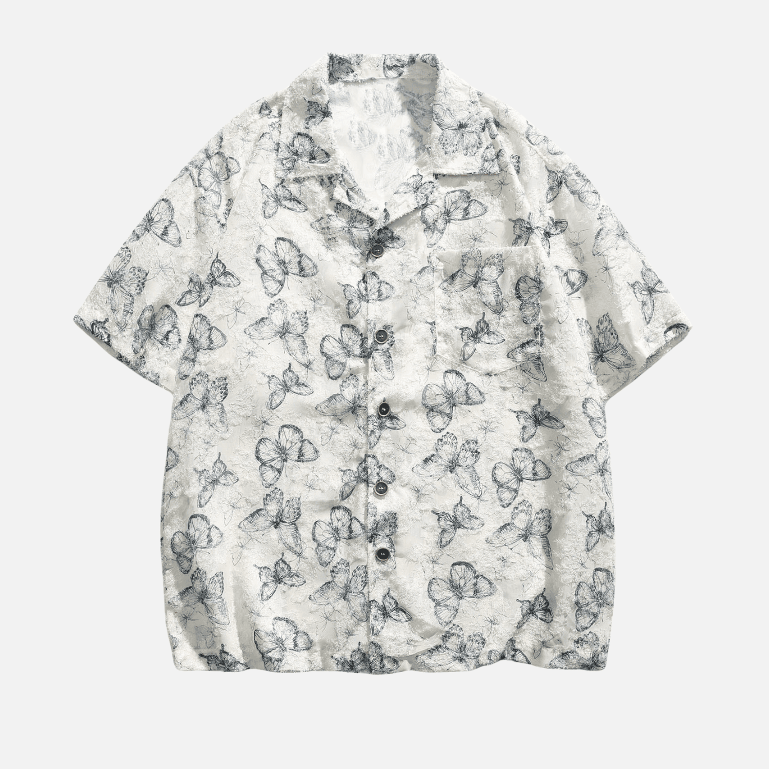 Style Core Aesthetics, New Style Trends Butterfly Short Sleeve Shirt