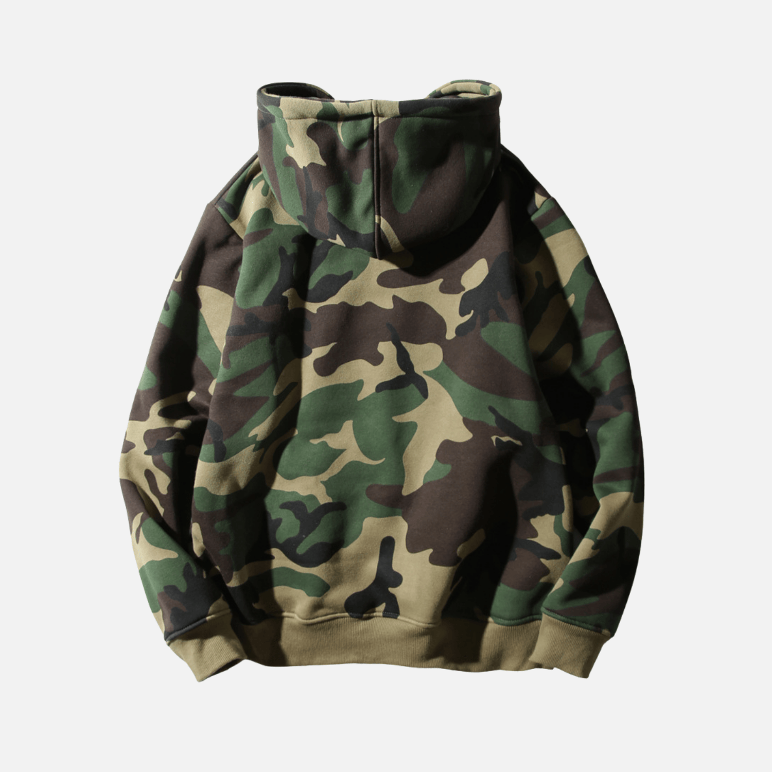 Style Core Aesthetics, New Style Trends Camo Loose Casual Hoodie