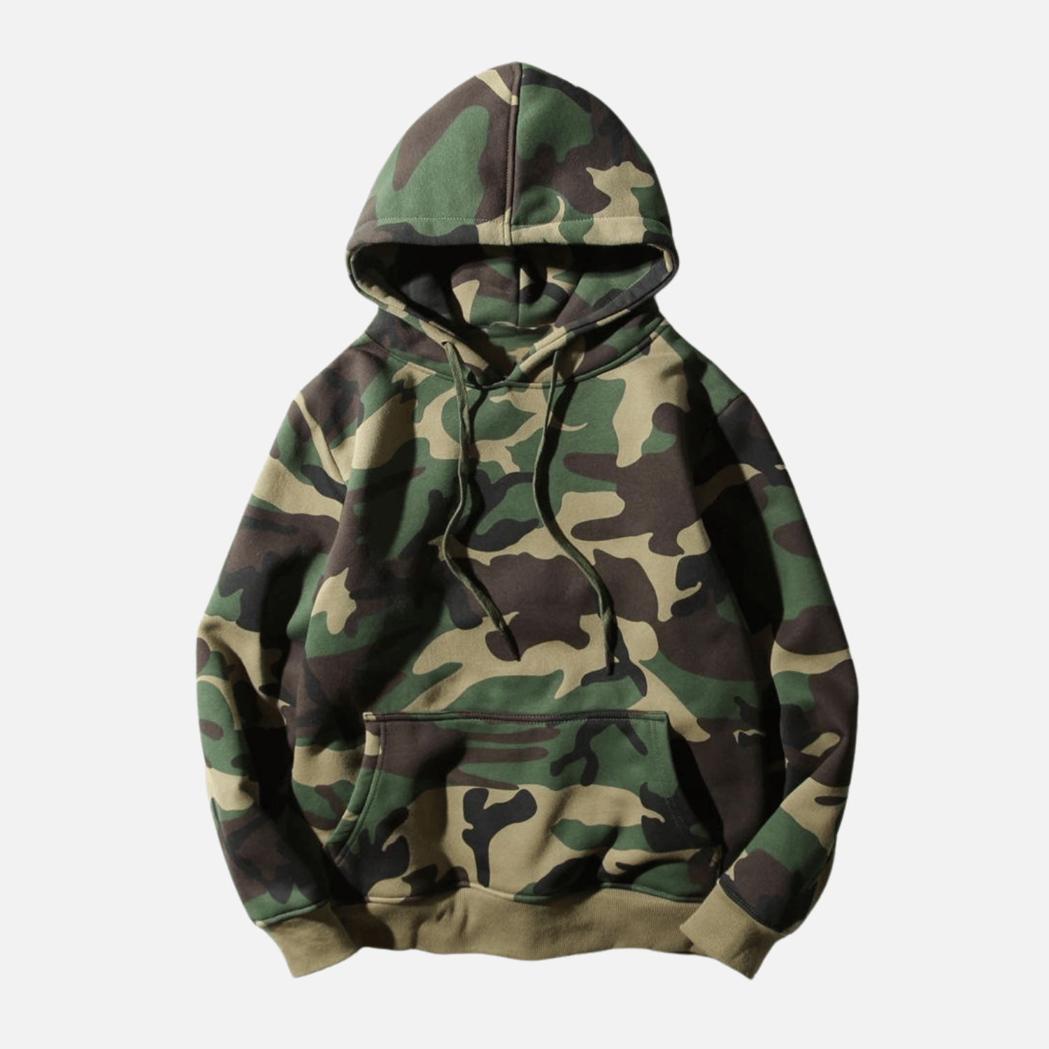 Style Core Aesthetics, New Style Trends Camo Loose Casual Hoodie
