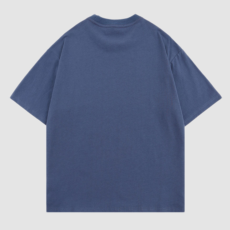 Style Core Aesthetics, New Style Trends Cartoon Animal Pattern Printed Tee