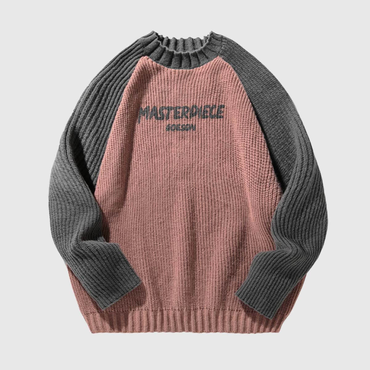 Style Core Aesthetics, New Style Trends Casual Contrast Sleeve Pullover