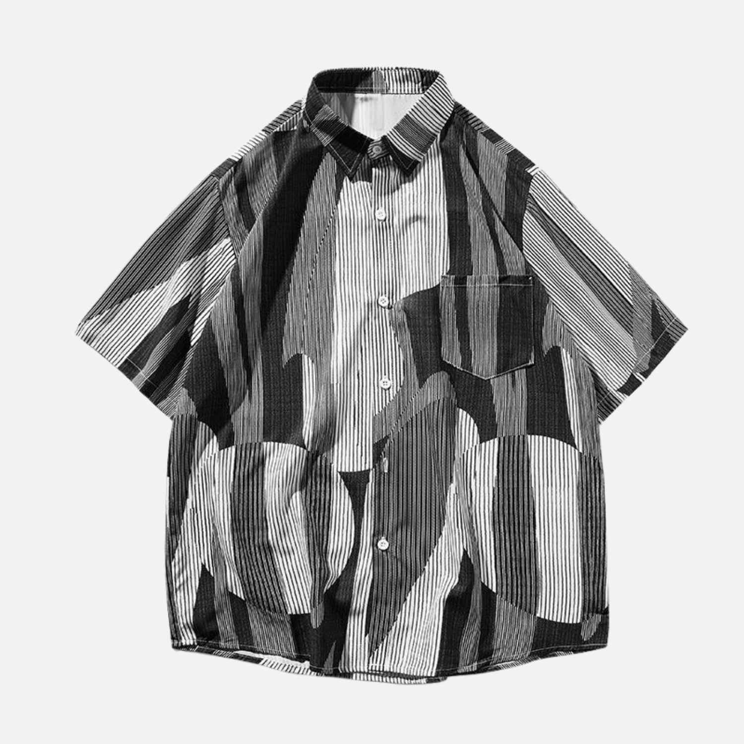 Style Core Aesthetics, New Style Trends Casual Pixel Style Shirt