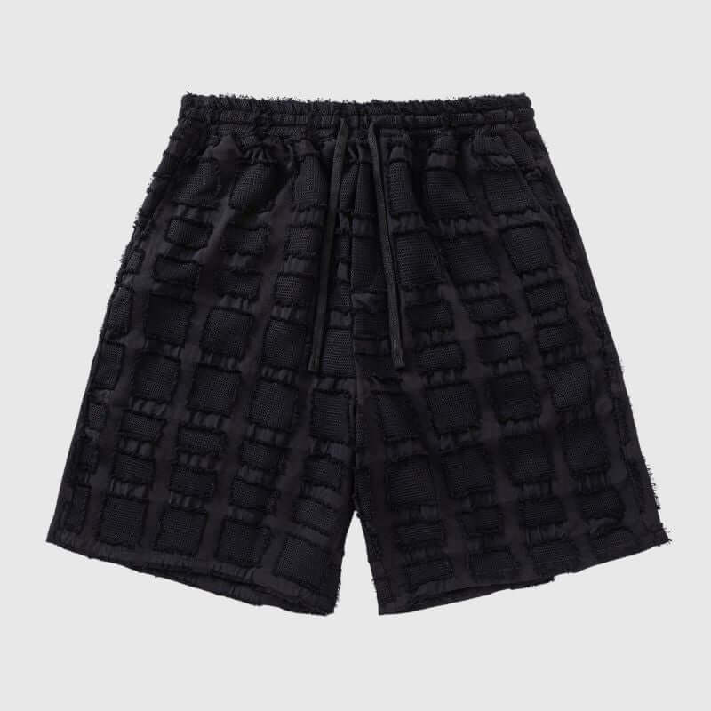 Style Core Aesthetics, New Style Trends Casual Solid Plaid Shorts