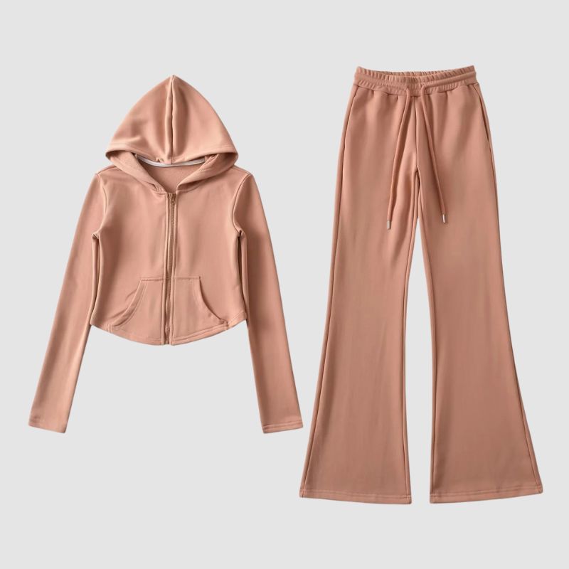 Style Core Aesthetics, New Style Trends Chic hooded tracksuit set Style Core Aesthetics, New Style Trends Chic hooded tracksuit set