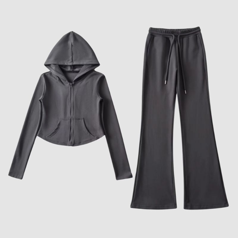 Style Core Aesthetics, New Style Trends Chic hooded tracksuit set Style Core Aesthetics, New Style Trends Chic hooded tracksuit set