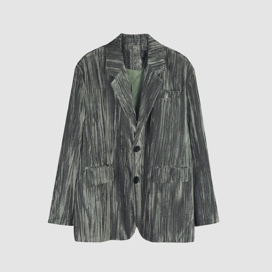 Style Core Aesthetics, New Style Trends Chic Print Leisure Blazer