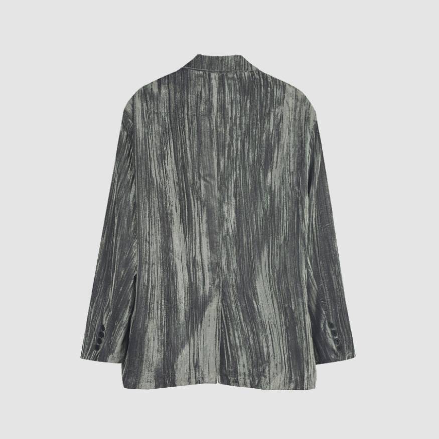 Style Core Aesthetics, New Style Trends Chic Print Leisure Blazer