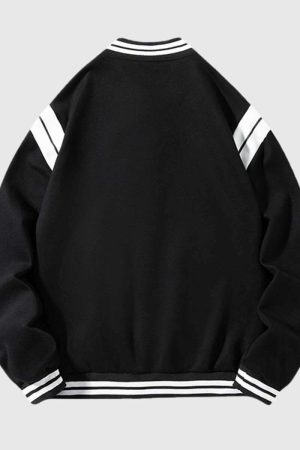 Style Core Aesthetics, New Style Trends Classic Varsity Baseball Jacket