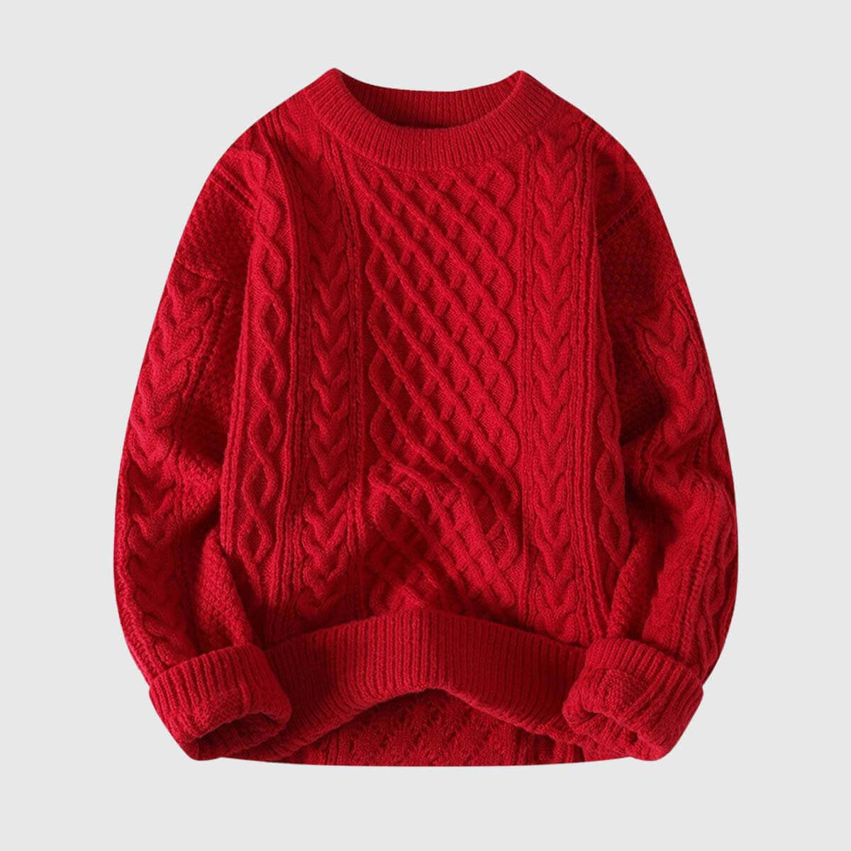 Style Core Aesthetics, New Style Trends Colorblock Cable Knit Sweater