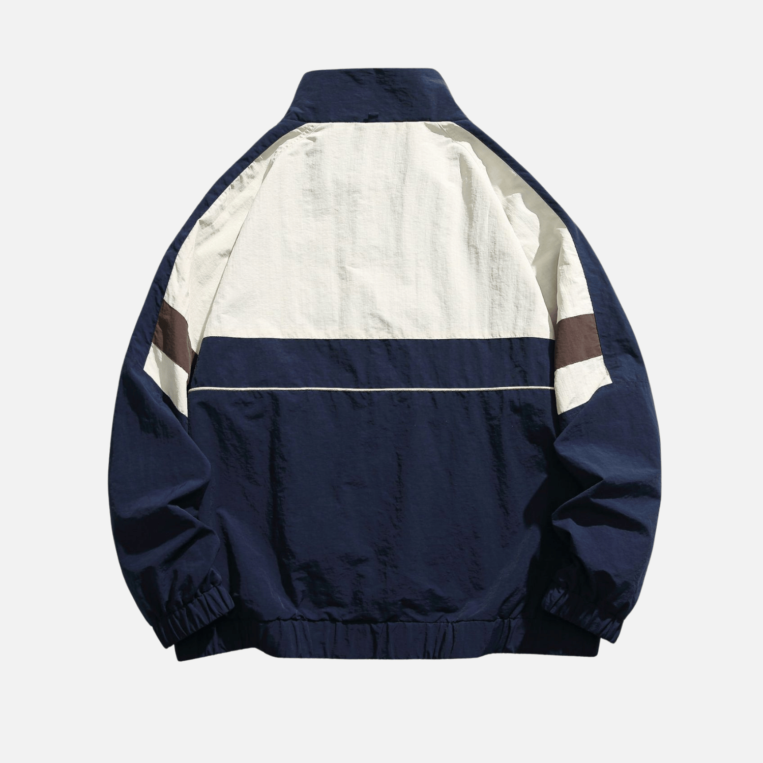 Style Core Aesthetics, New Style Trends Colorblock Stand Collar Jacket