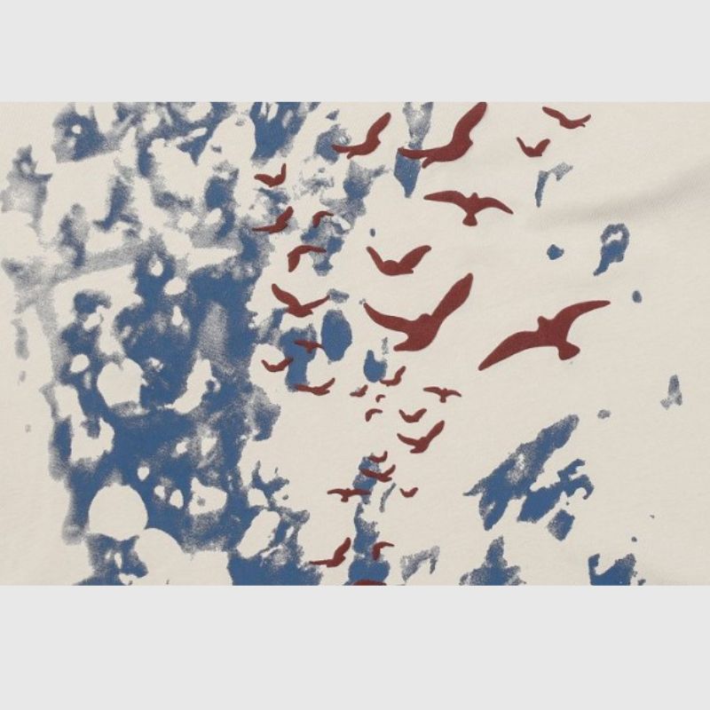 Style Core Aesthetics, New Style Trends Cotton Graffiti Print T-shirt Style Core Aesthetics, New Style Trends Cotton Graffiti Print T-shirt