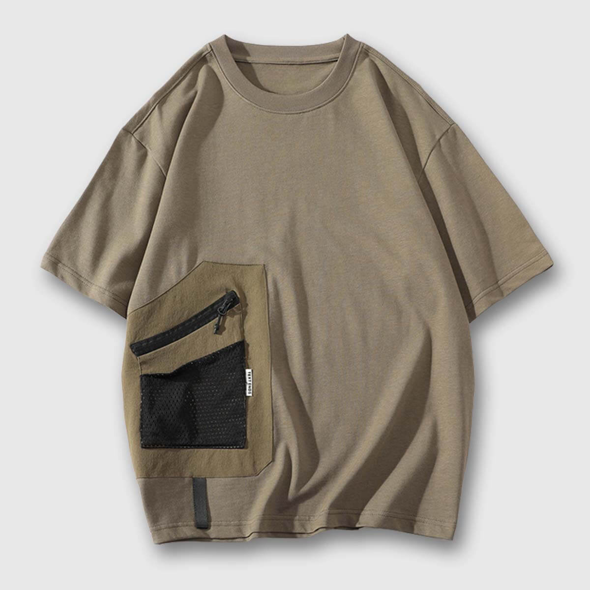 Style Core Aesthetics, New Style Trends Creative Pocket Casual Tee