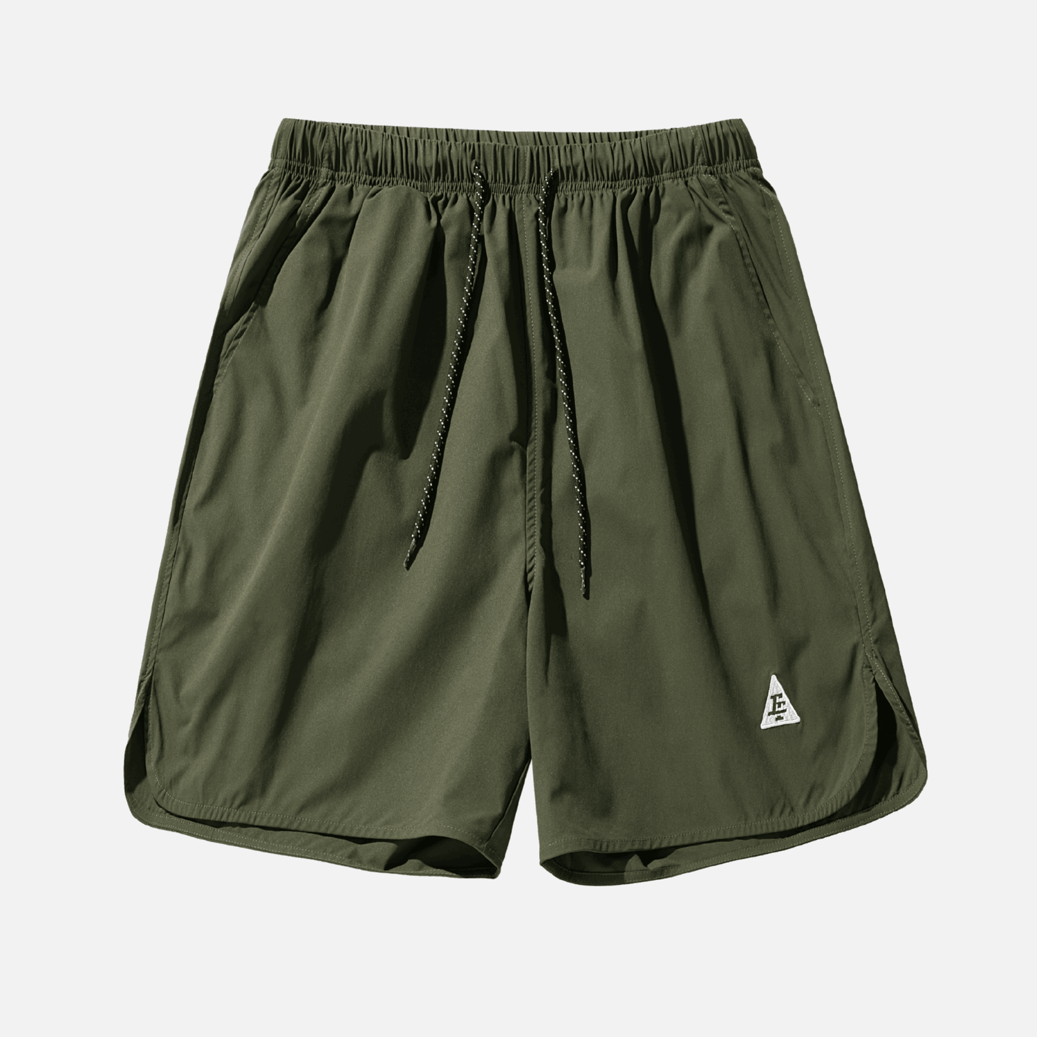 Style Core Aesthetics, New Style Trends Curved Hem Pocket Shorts
