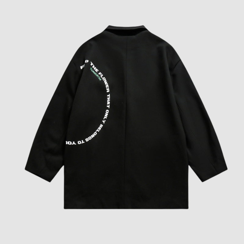 Style Core Aesthetics, New Style Trends Detachable Flower Decor Blazer