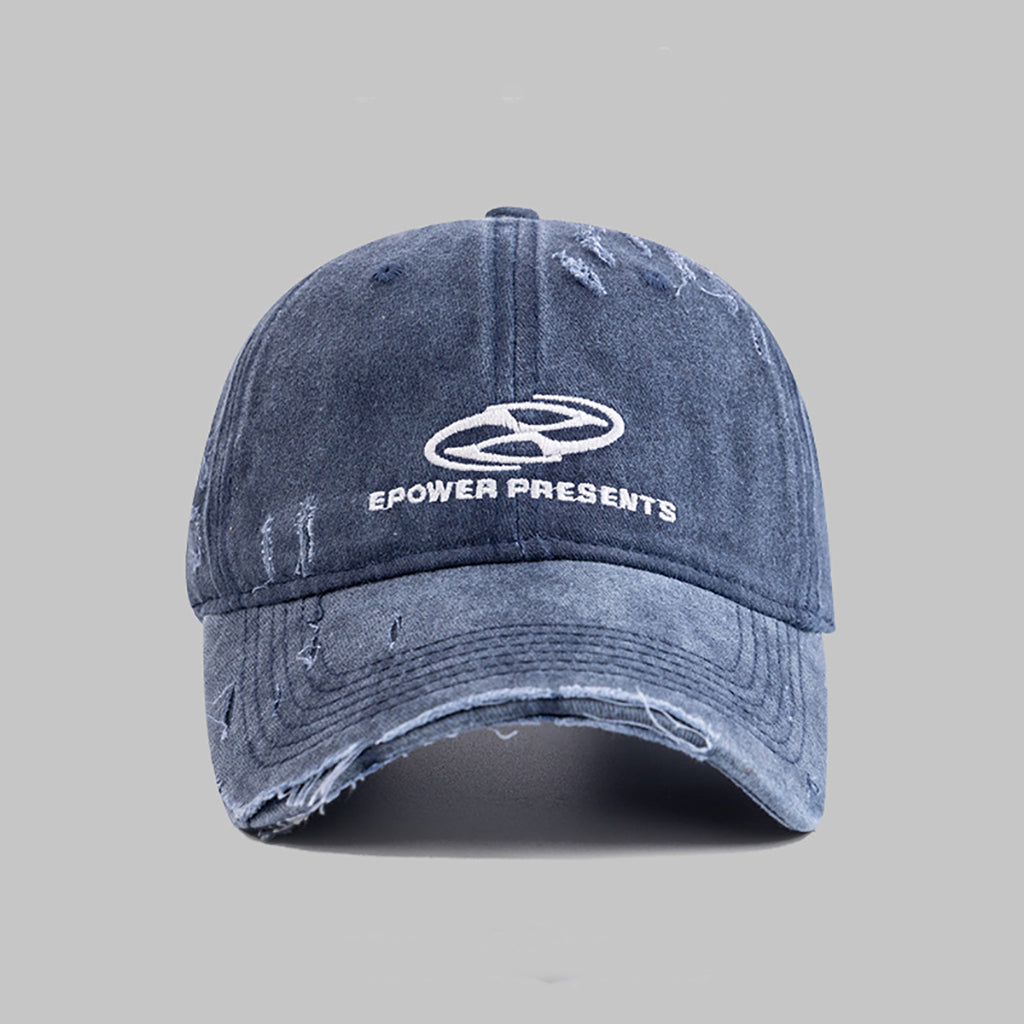 Style Core Aesthetics, New Style Trends Distressed Denim Baseball Cap Style Core Aesthetics, New Style Trends Distressed Denim Baseball Cap