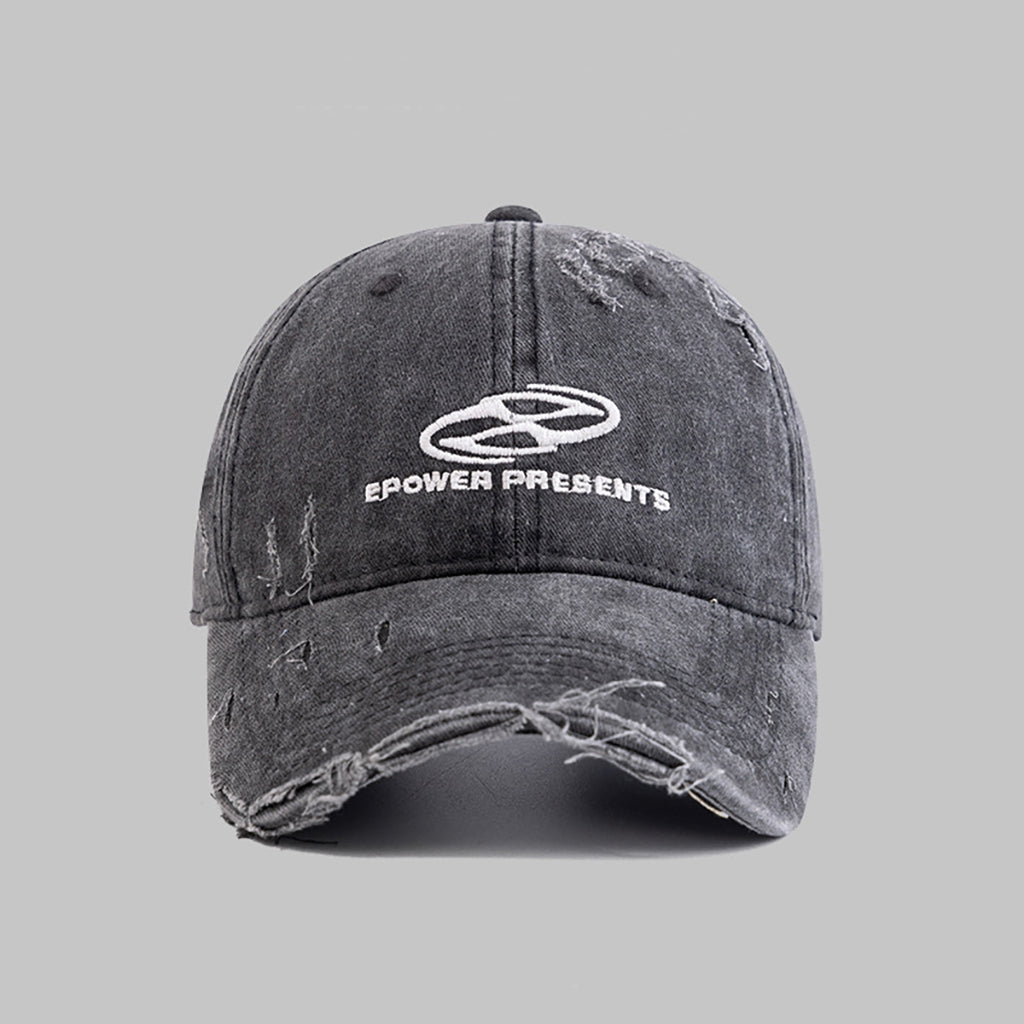 Style Core Aesthetics, New Style Trends Distressed Denim Baseball Cap