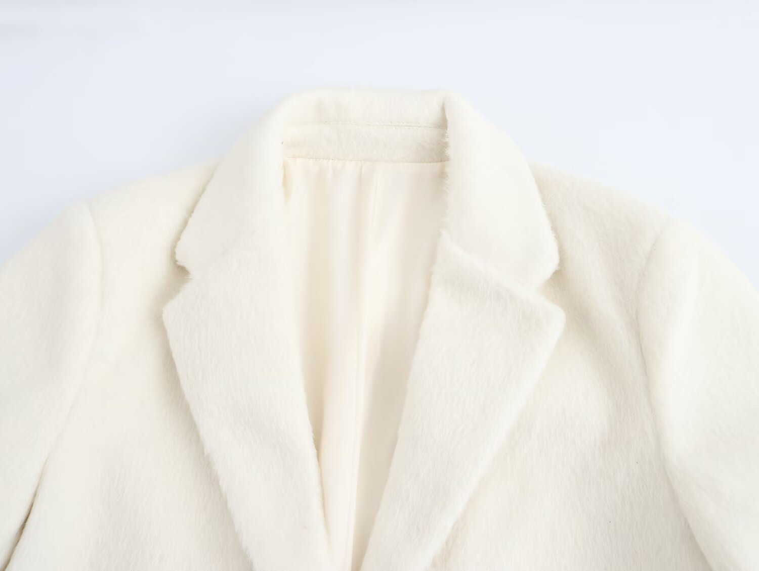 Style Core Aesthetics, New Style Trends Faux Fur Effect Blazer Style Core Aesthetics, New Style Trends Faux Fur Effect Blazer