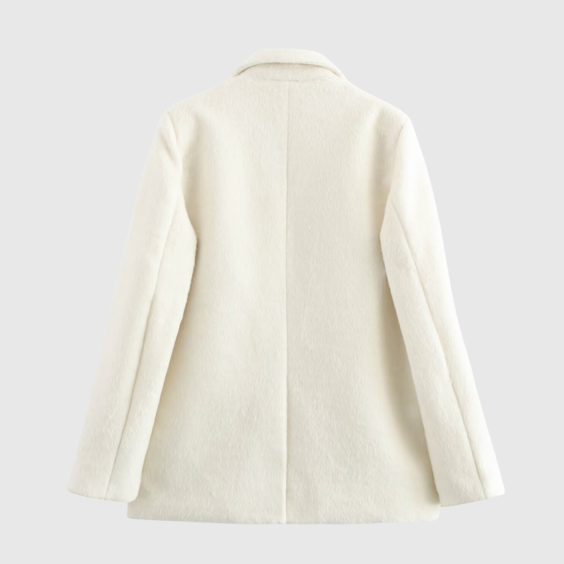 Style Core Aesthetics, New Style Trends Faux Fur Effect Blazer