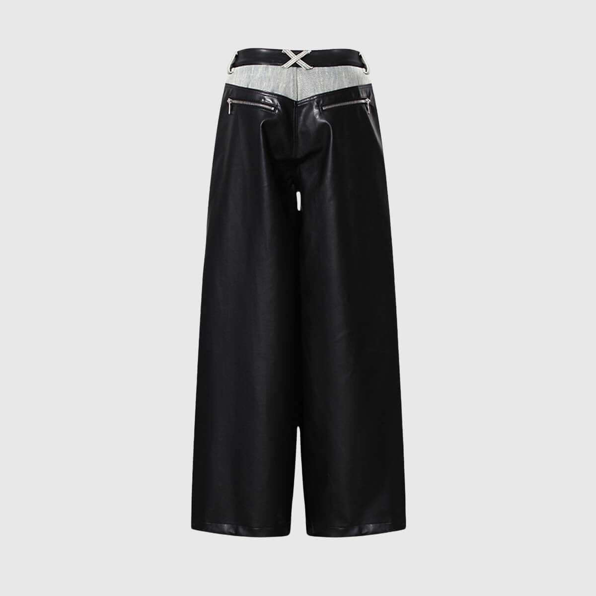 Style Core Aesthetics, New Style Trends High-Waist Wide-Leg Pants