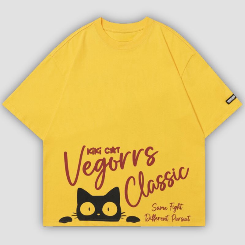 Style Core Aesthetics, New Style Trends KiKi Cat Print Tee